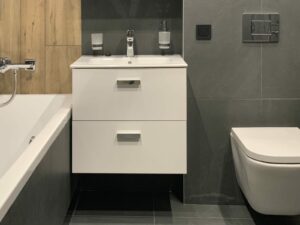 small wall vanity