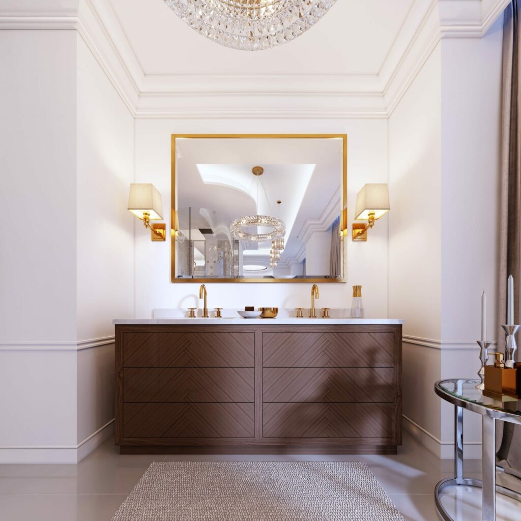 double bathroom vanity