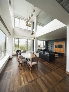 wooden floors