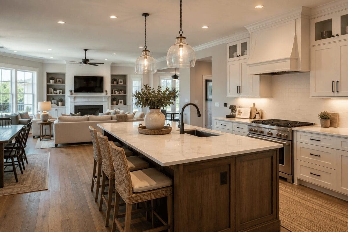 Modern Open Plan Kitchen