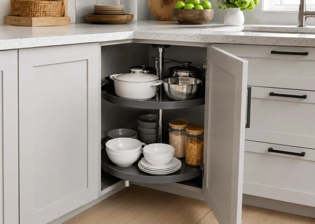 KItchen Suzan Corner cupboard for storage