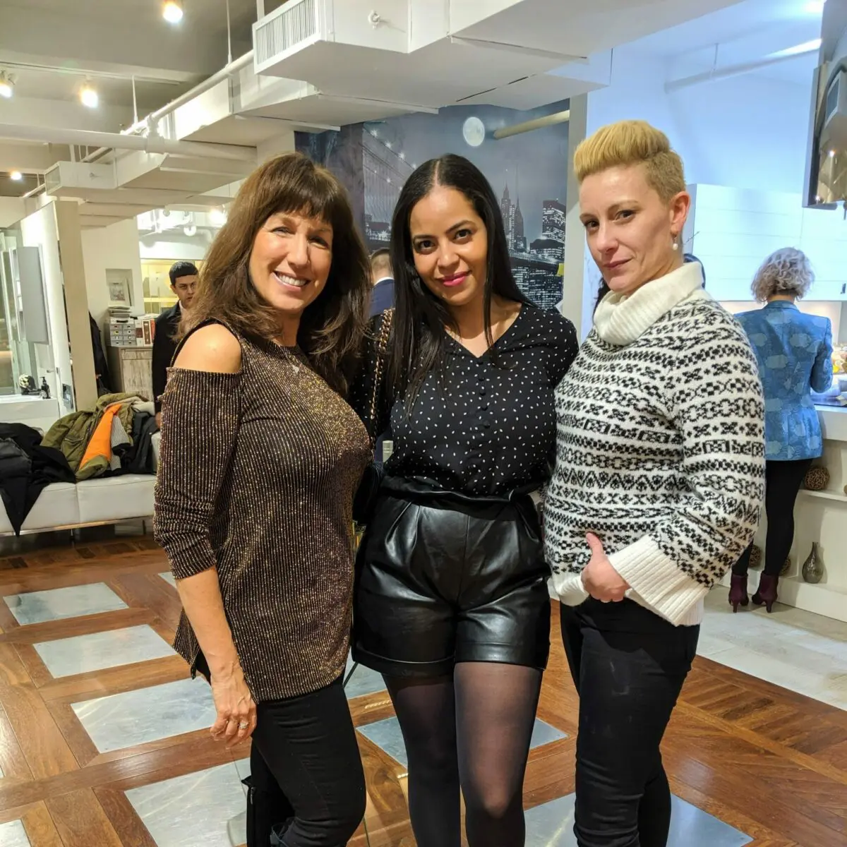 Cooking demonstration at NYKB showroom