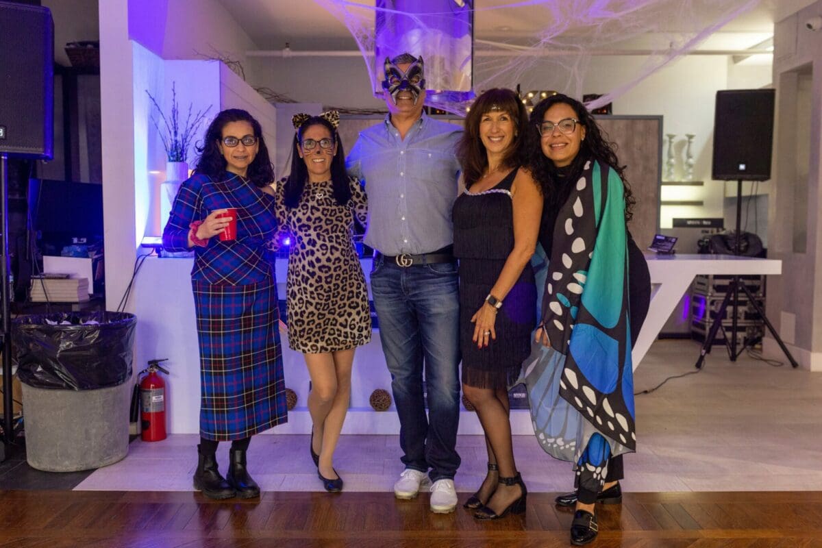 Halloween celebration at NYKB showroom