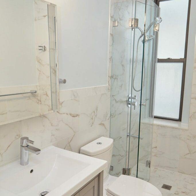Bathroom remodeling project in W. 111th St. - photo 8 - NYKB