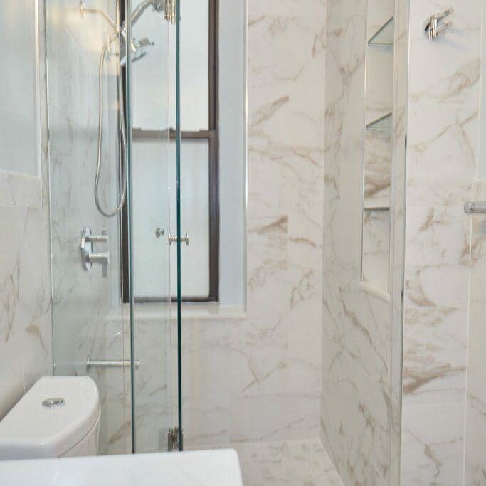 Bathroom remodeling project in W. 111th St. - photo 6 - NYKB
