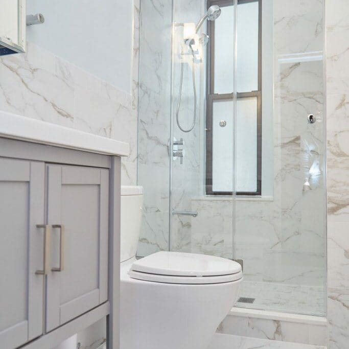 Bathroom remodeling project in W. 111th St. - photo 5 - NYKB