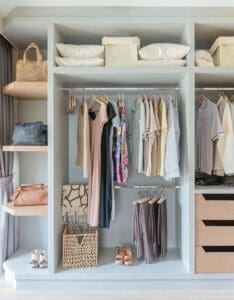 NYC closet organization and storage design