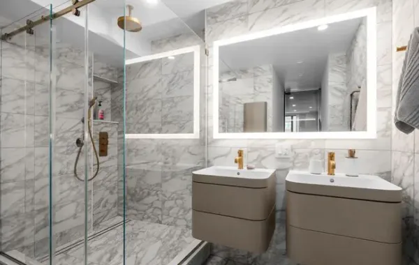 Bathroom remodeling image for Can You Move a Bathroom