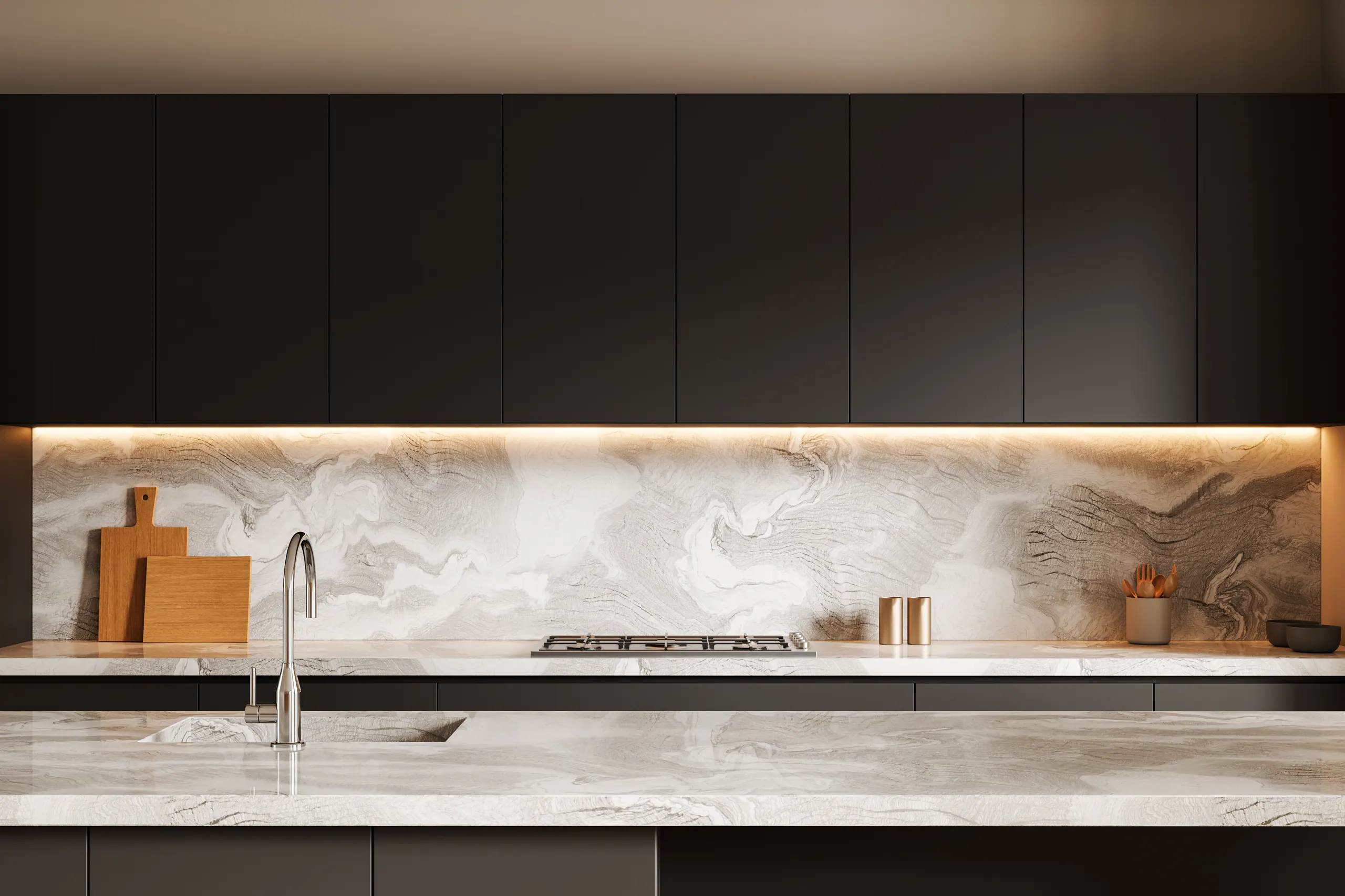 Kitchen countertop design by NYKB