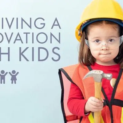 Family home renovation image for Renovating with Kids
