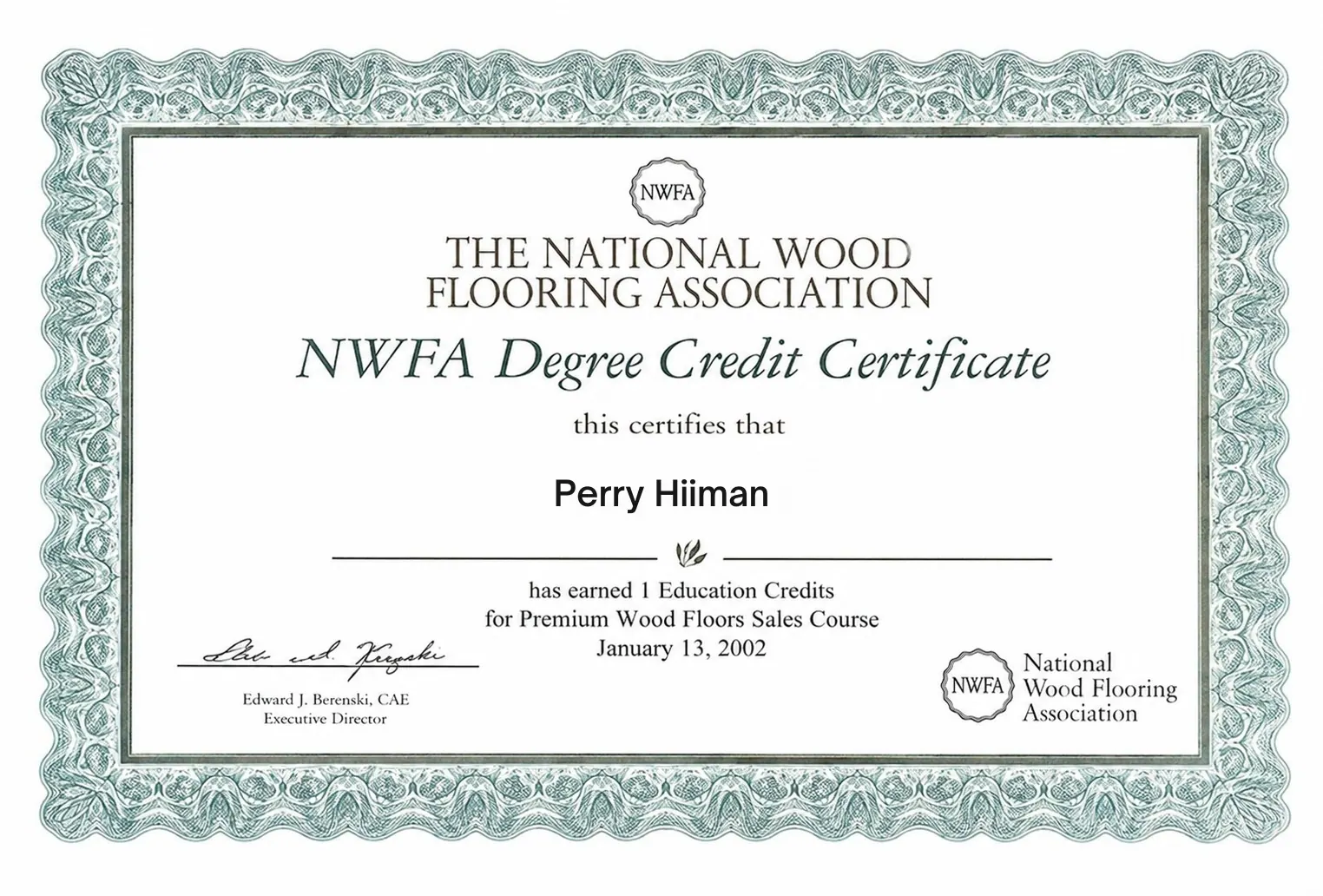 Portrait of Perry Hiiman, NYKB CEO